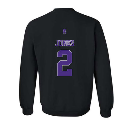 Northwestern - NCAA Women's Basketball : Kyla Jones - Classic Shersey Crewneck Sweatshirt-1