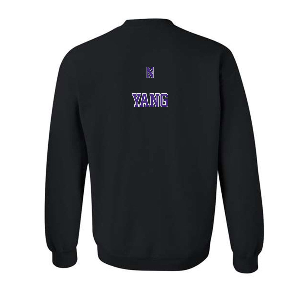 Northwestern - NCAA Men's Tennis : Vincent Yang - Classic Shersey Crewneck Sweatshirt