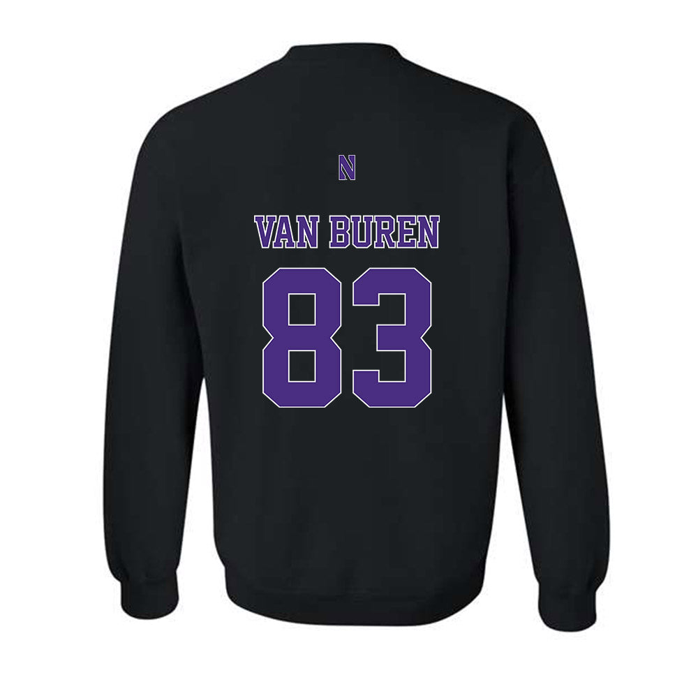 Northwestern - NCAA Football : Blake Van Buren - Classic Shersey Crewneck Sweatshirt