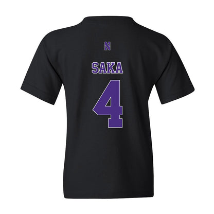 Northwestern - NCAA Football : Anto Saka - Classic Shersey Youth T-Shirt
