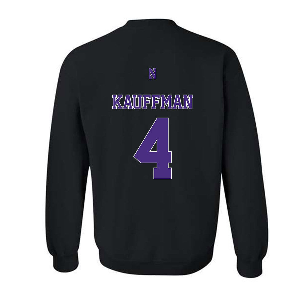 Northwestern - NCAA Women's Volleyball : Kayla Kauffman - Classic Shersey Crewneck Sweatshirt-1