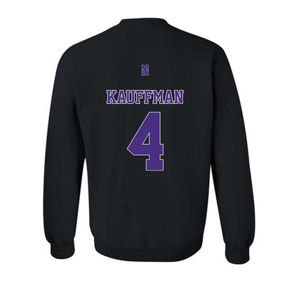Northwestern - NCAA Women's Volleyball : Kayla Kauffman - Classic Shersey Crewneck Sweatshirt-1