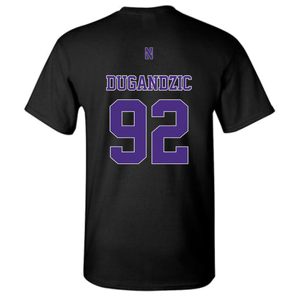 Northwestern - NCAA Football : Nikola Dugandzic - Classic Shersey T-Shirt-1