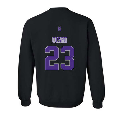 Northwestern - NCAA Women's Fencing : Megumi Oishi - Classic Shersey Crewneck Sweatshirt