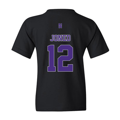 Northwestern - NCAA Baseball : Cooper Joned - Classic Shersey Youth T-Shirt-1