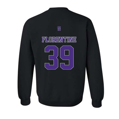 Northwestern - NCAA Football : Jack Florentine - Classic Shersey Crewneck Sweatshirt