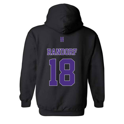 Northwestern - NCAA Women's Volleyball : Kathryn Randorf - Classic Shersey Hooded Sweatshirt