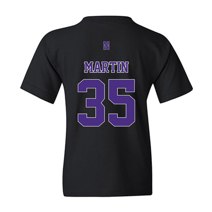 Northwestern - NCAA Football : Sean Martin - Classic Shersey Youth T-Shirt-1