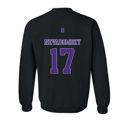 Northwestern - NCAA Women's Soccer : Presley Nevadomsky - Classic Shersey Crewneck Sweatshirt-1