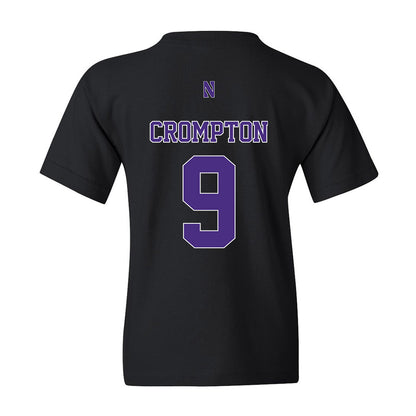 Northwestern - NCAA Women's Fencing : Celia Crompton - Classic Shersey Youth T-Shirt