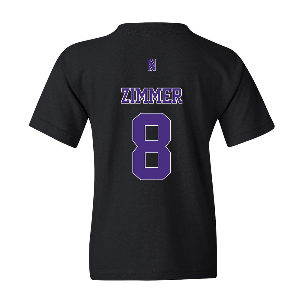 Northwestern - NCAA Women's Field Hockey : Maddie Zimmer - Classic Shersey Youth T-Shirt