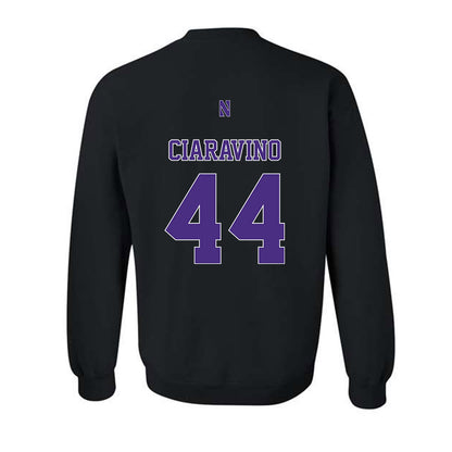 Northwestern - NCAA Men's Basketball : Angelo Ciaravino - Classic Shersey Crewneck Sweatshirt