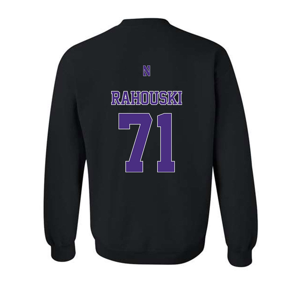 Northwestern - NCAA Football : Dennis Rahouski - Classic Shersey Crewneck Sweatshirt-1
