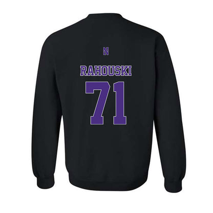 Northwestern - NCAA Football : Dennis Rahouski - Classic Shersey Crewneck Sweatshirt-1