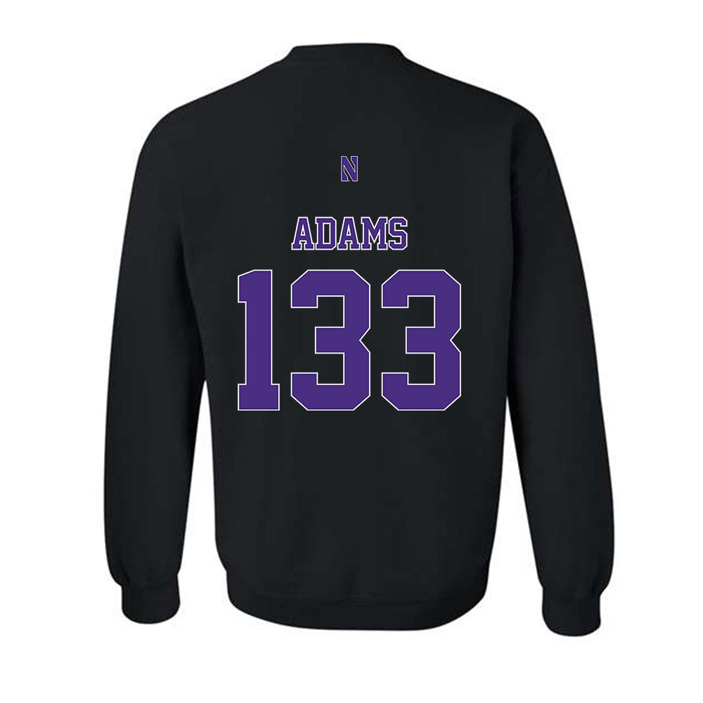Northwestern - NCAA Wrestling : Patrick Adams - Classic Shersey Crewneck Sweatshirt