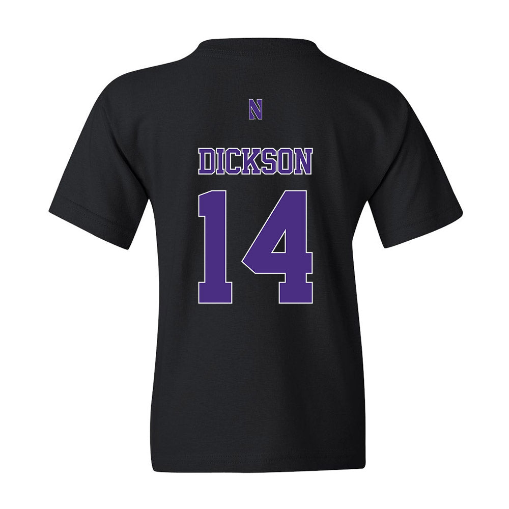 Northwestern - NCAA Baseball : Drew Dickson - Classic Shersey Youth T-Shirt