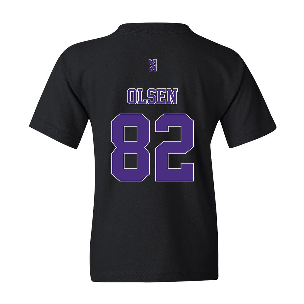 Northwestern - NCAA Football : Jack Olsen - Classic Shersey Youth T-Shirt
