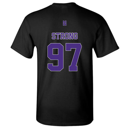 Northwestern - NCAA Football : Braxton Strong - Classic Shersey T-Shirt-1
