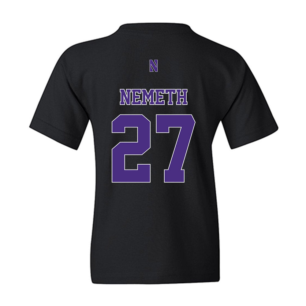 Northwestern - NCAA Women's Field Hockey : Nadia Nemeth - Classic Shersey Youth T-Shirt-1