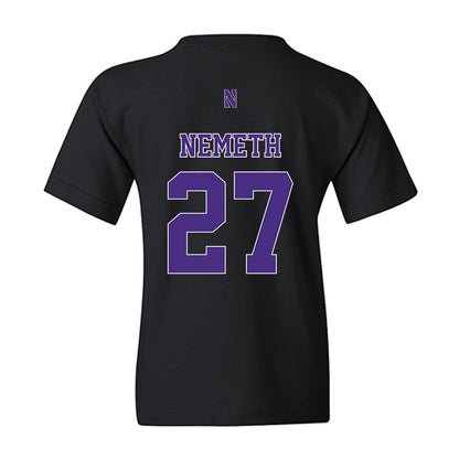 Northwestern - NCAA Women's Field Hockey : Nadia Nemeth - Classic Shersey Youth T-Shirt-1
