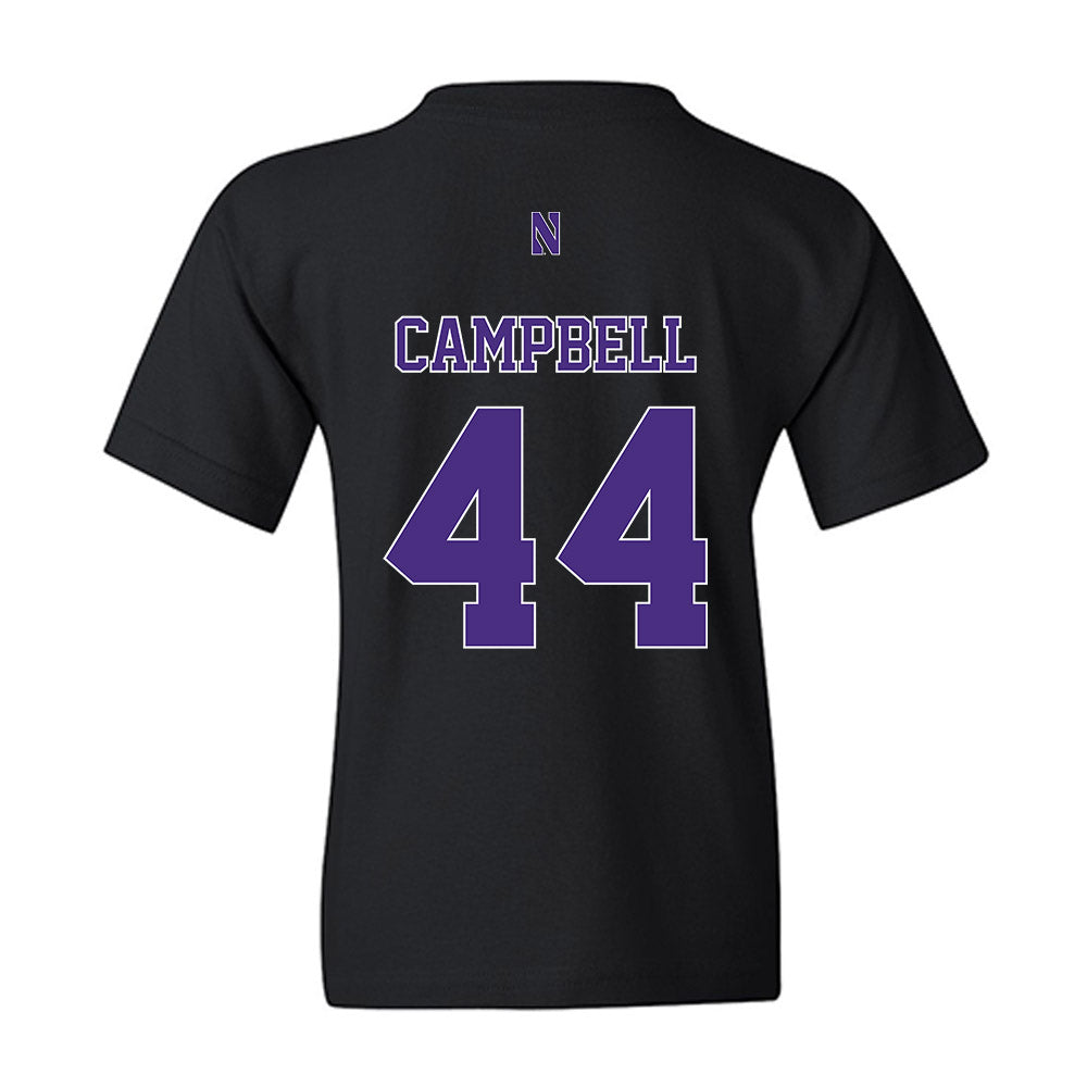 Northwestern - NCAA Football : Callen Campbell - Classic Shersey Youth T-Shirt-1