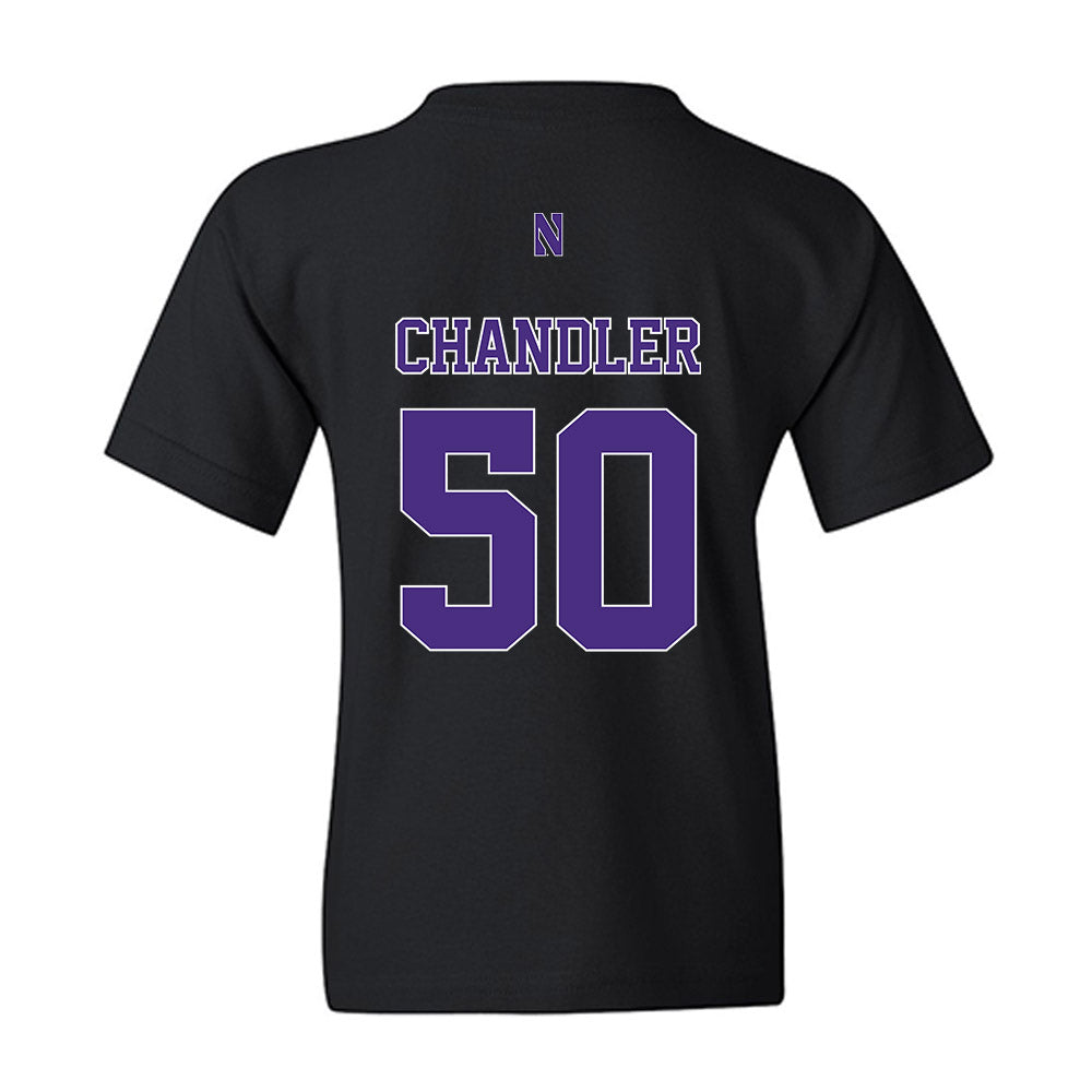 Northwestern - NCAA Football : Talan Chandler - Classic Shersey Youth T-Shirt-1