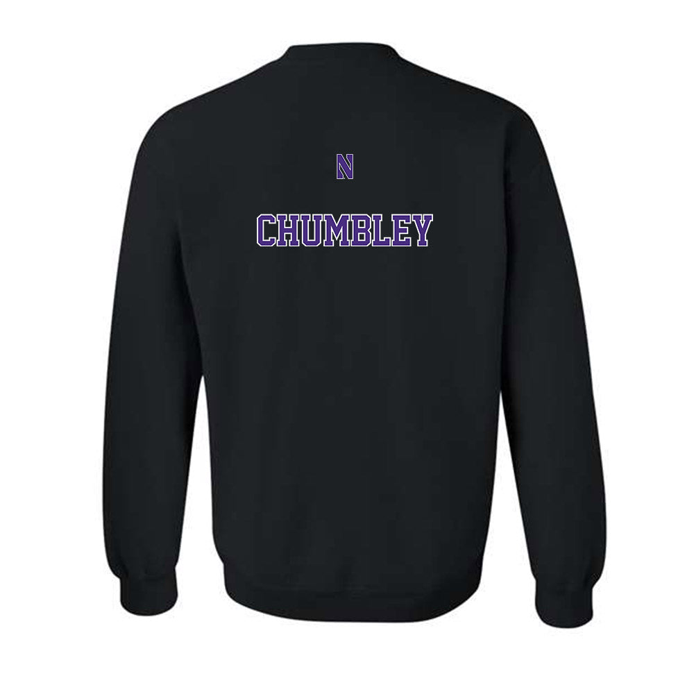 Northwestern - NCAA Wrestling : Trevor Chumbley - Classic Shersey Crewneck Sweatshirt