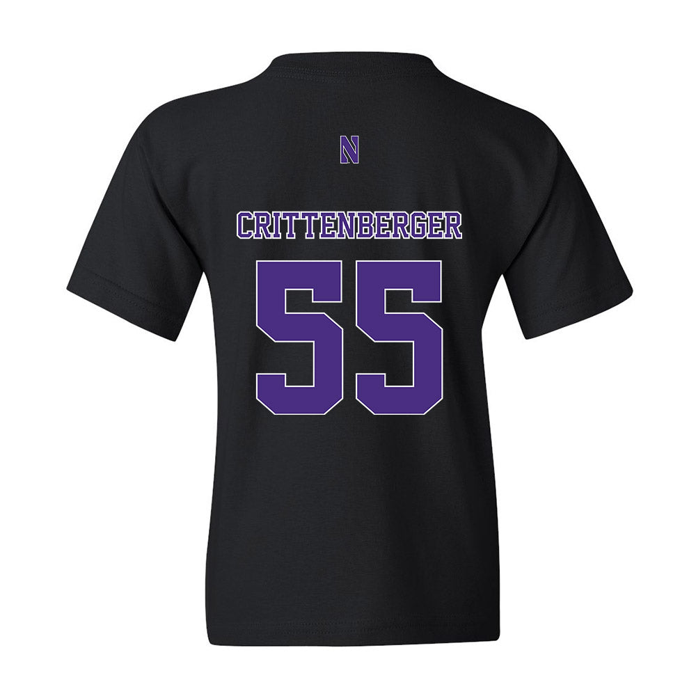 Northwestern - NCAA Baseball : Kelly Crittenberger - Classic Shersey Youth T-Shirt