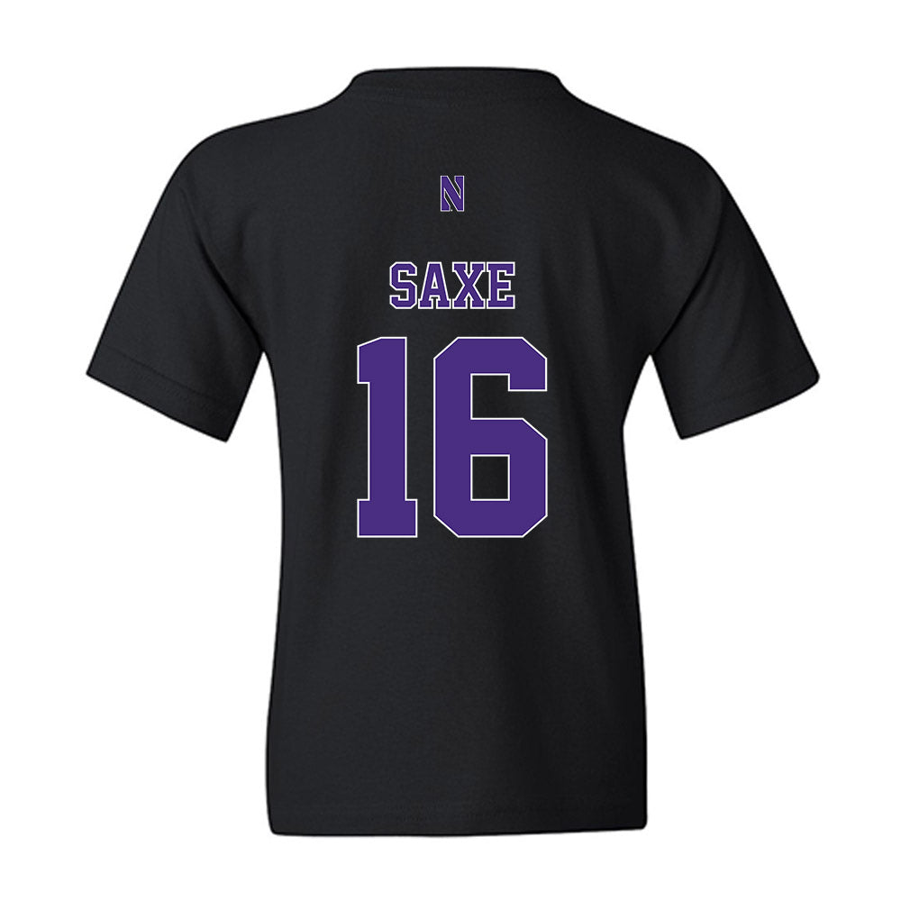 Northwestern - NCAA Football : Brennan Saxe - Classic Shersey Youth T-Shirt-1