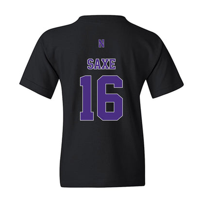 Northwestern - NCAA Football : Brennan Saxe - Classic Shersey Youth T-Shirt-1