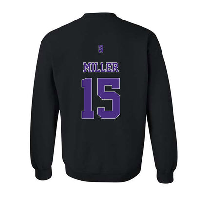 Northwestern - NCAA Women's Fencing : Sky Miller - Classic Shersey Crewneck Sweatshirt