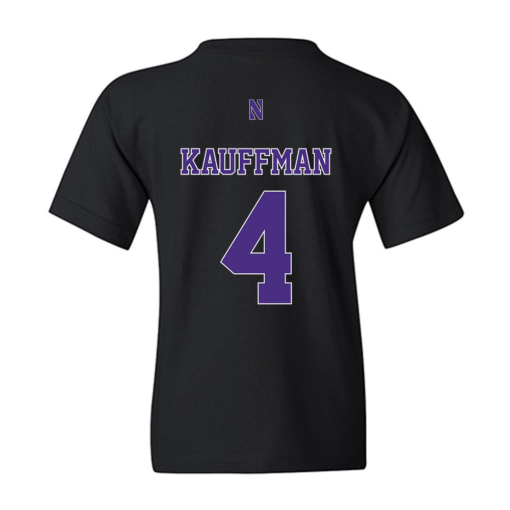 Northwestern - NCAA Women's Volleyball : Kayla Kauffman - Classic Shersey Youth T-Shirt-1