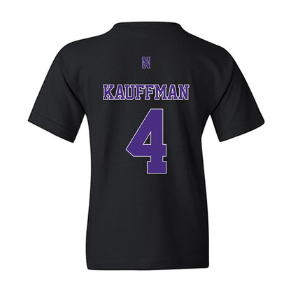 Northwestern - NCAA Women's Volleyball : Kayla Kauffman - Classic Shersey Youth T-Shirt-1