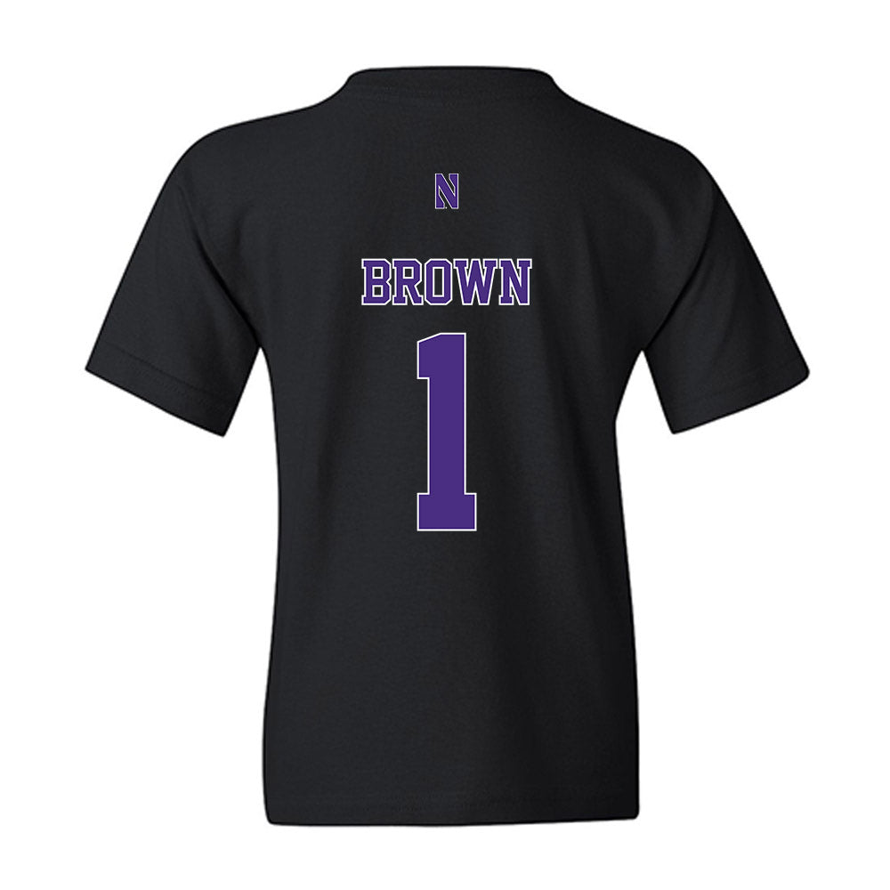 Northwestern - NCAA Women's Field Hockey : Lindsey Brown - Classic Shersey Youth T-Shirt-1