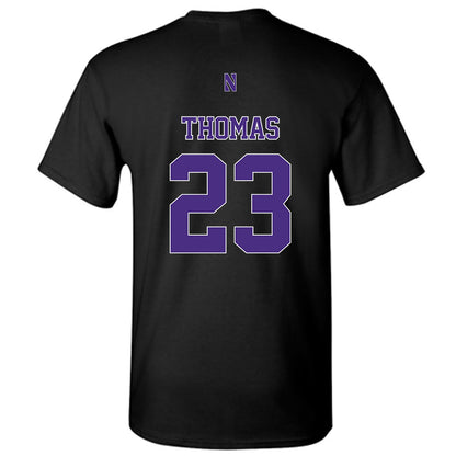 Northwestern - NCAA Women's Basketball : Tayla Thomas - Classic Shersey T-Shirt-1