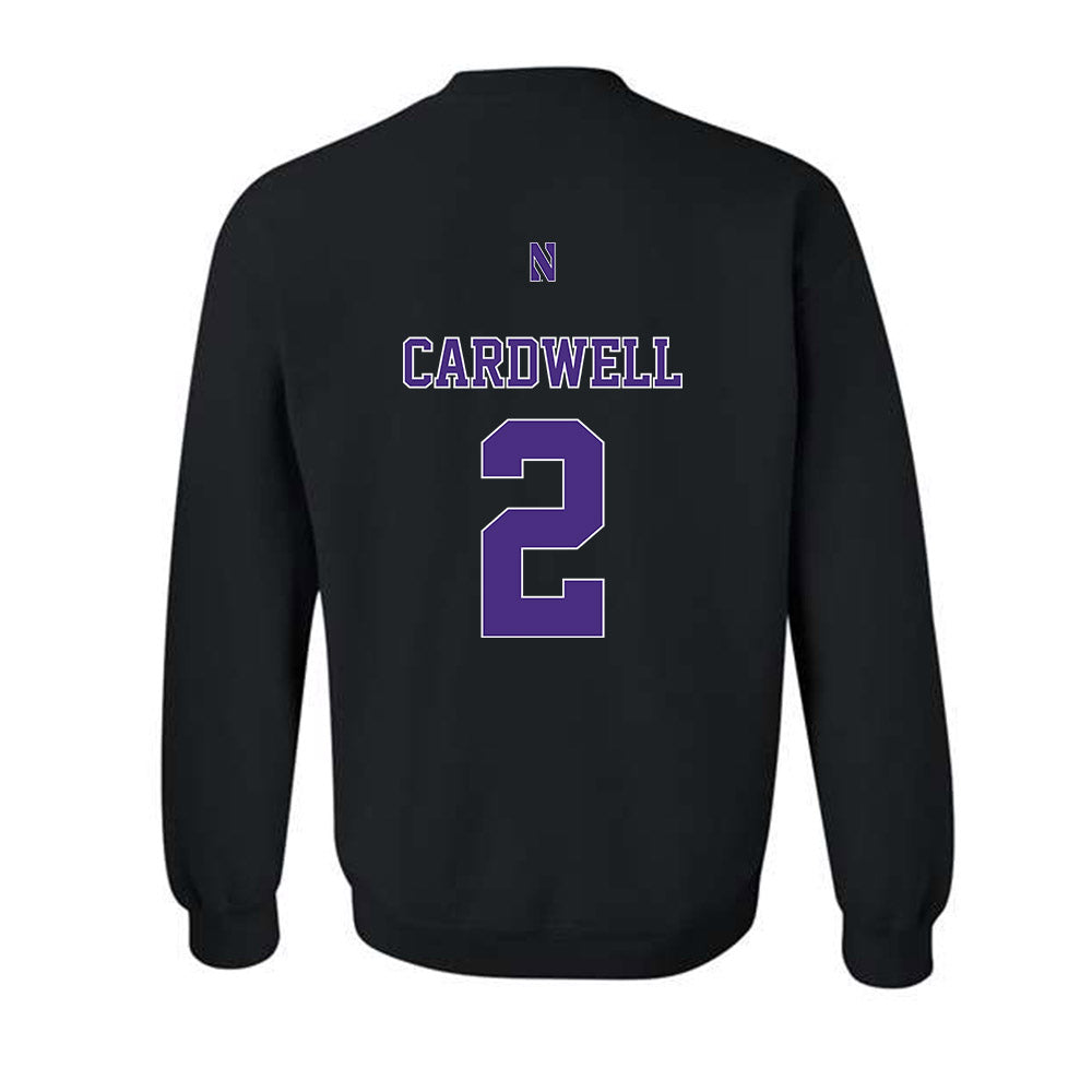 Northwestern - NCAA Women's Soccer : Liz Cardwell - Classic Shersey Crewneck Sweatshirt-1
