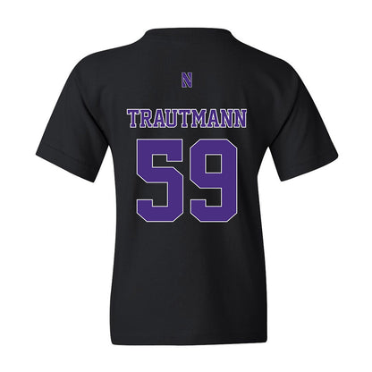 Northwestern - NCAA Football : Jack Trautmann - Classic Shersey Youth T-Shirt