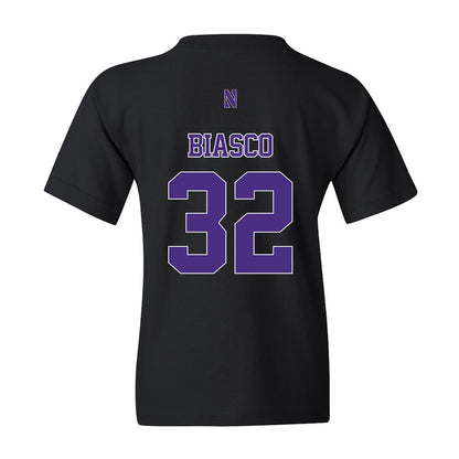 Northwestern - NCAA Women's Fencing : Anna Biasco - Classic Shersey Youth T-Shirt