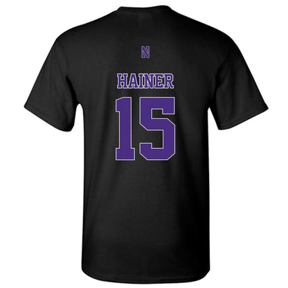 Northwestern - NCAA Men's Soccer : Doug Hainer - Classic Shersey T-Shirt-1