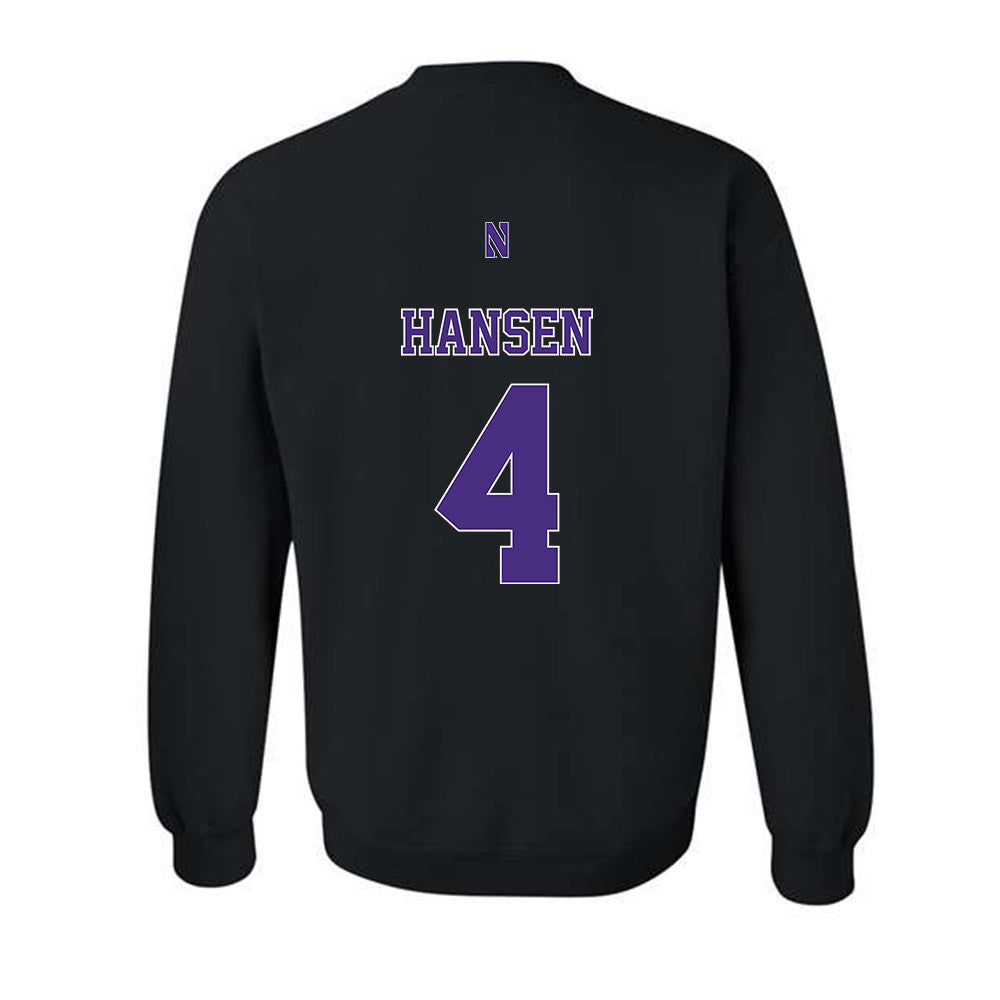 Northwestern - NCAA Women's Lacrosse : Reese Hansen - Classic Shersey Crewneck Sweatshirt-1