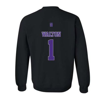 Northwestern - NCAA Women's Basketball : Xamiya Walton - Classic Shersey Crewneck Sweatshirt