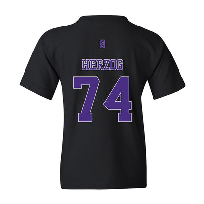 Northwestern - NCAA Football : Nicholas Herzog - Classic Shersey Youth T-Shirt
