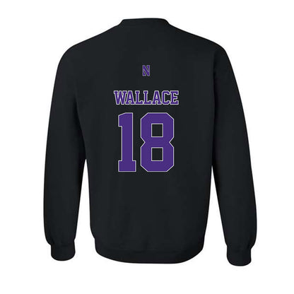 Northwestern - NCAA Football : Garner Wallace - Classic Shersey Crewneck Sweatshirt