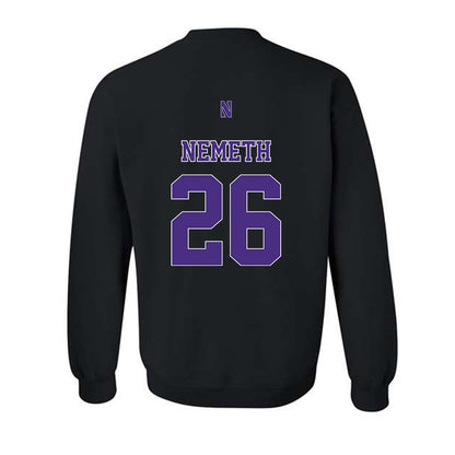 Northwestern - NCAA Women's Field Hockey : Eva Nemeth - Classic Shersey Crewneck Sweatshirt-1