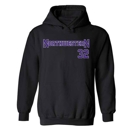 Northwestern - NCAA Women's Lacrosse : Molly Laliberty - Classic Shersey Hooded Sweatshirt