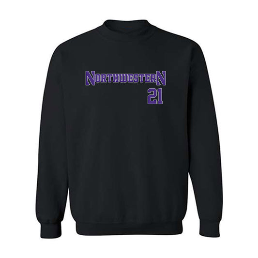 Northwestern - NCAA Women's Fencing : Kailing Sathyanath - Classic Shersey Crewneck Sweatshirt
