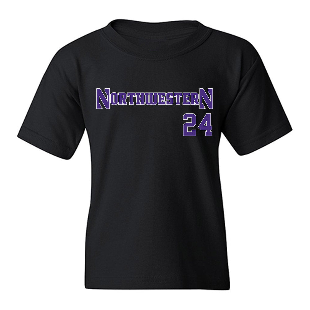 Northwestern - NCAA Women's Lacrosse : Riley Campbell - Classic Shersey Youth T-Shirt-0