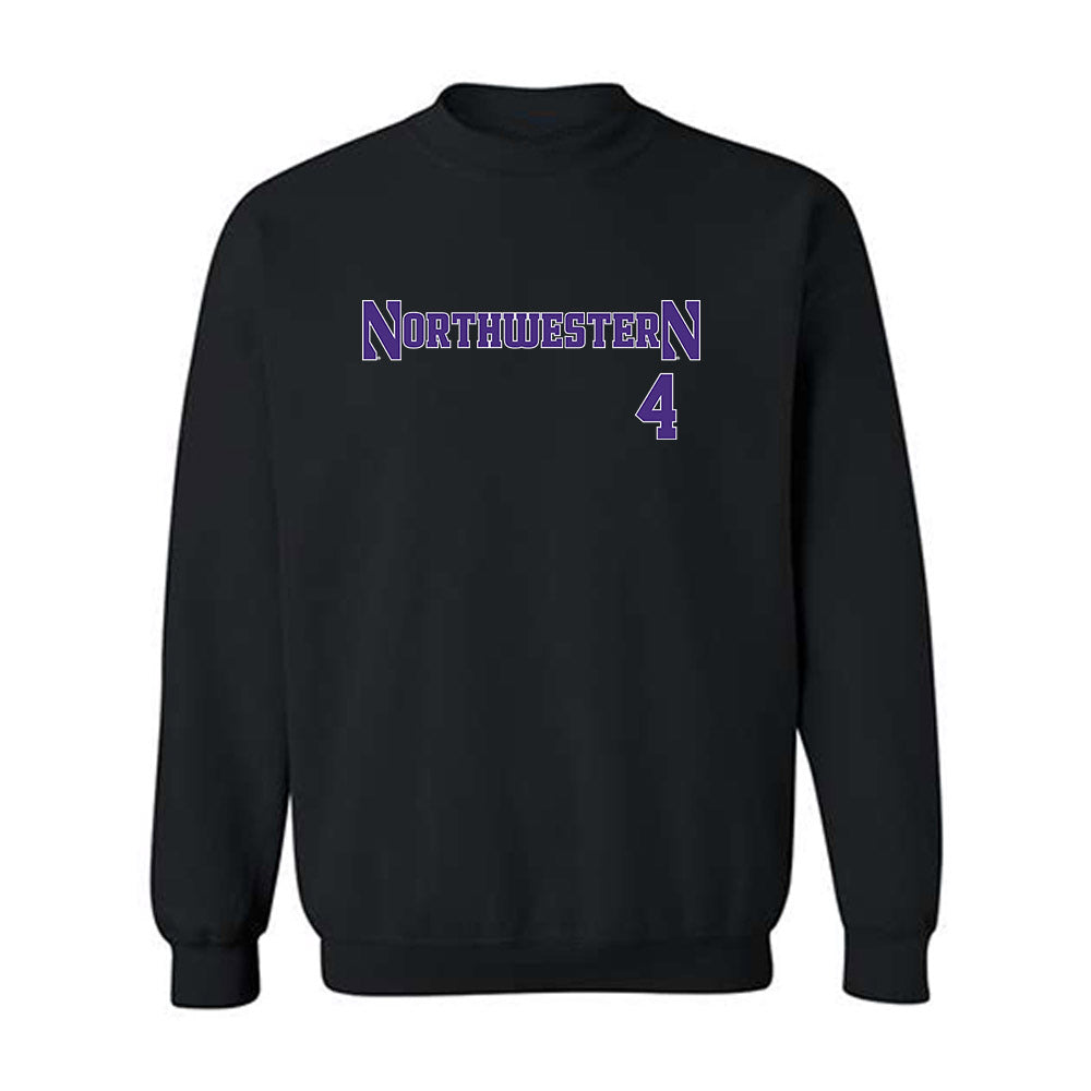 Northwestern - NCAA Football : Anto Saka - Classic Shersey Crewneck Sweatshirt