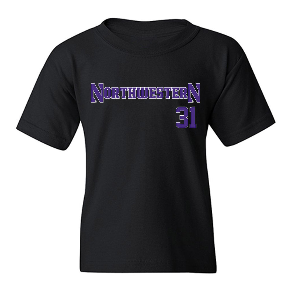 Northwestern - NCAA Women's Lacrosse : Mary Carroll - Classic Shersey Youth T-Shirt-0