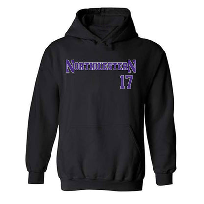 Northwestern - NCAA Football : Bryce Kirtz - Classic Shersey Hooded Sweatshirt